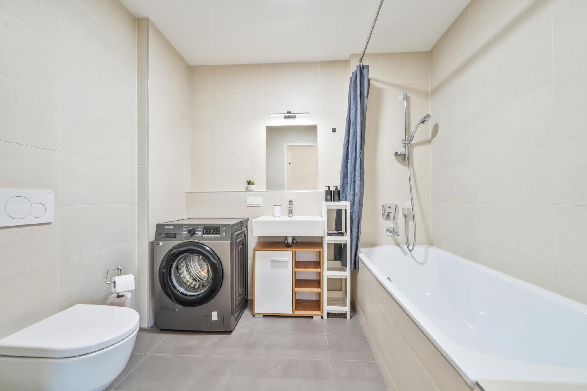 Vienna Sky Apartment I Rooftop Pool I Netflix ภายนอก รูปภาพ